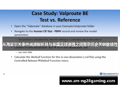 从海瑟尔关事件溯源解析其与英国足球诸强之间复杂历史关联脉络性