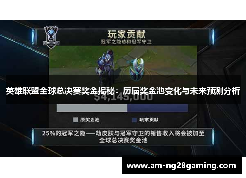 英雄联盟全球总决赛奖金揭秘：历届奖金池变化与未来预测分析